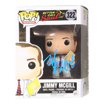 Bob Odenkirk Signed &quot;Better Call Saul&quot; #322 Jimmy McGill Funko Pop! Vinyl Figure - £319.16 GBP