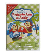 The Adventures of Raggedy  Ann &amp; Andy Pirate Adventure Animated DVD 4 Ep... - $14.84