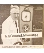 1954 National Benzole Gas And Oil Advertisement Autocar Automobilia DWPP12C - €26,05 EUR