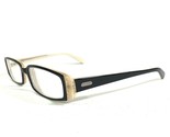 Versus Por Versace MOD.VR8031 278 Gafas Monturas Negro Marfil 50-16-135 - $55.73
