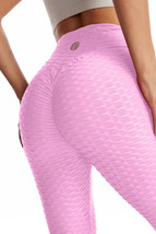 NEW (1) Lyte Leggings PINK (S) Yoga Gym Butt Lifting High Waist Tummy Concealer - £13.15 GBP