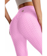 NEW (1) Lyte Leggings PINK (S) Yoga Gym Butt Lifting High Waist Tummy Co... - £14.90 GBP