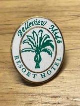 Vintage Belleview Mido Resort Hotel Pin Pinback Souvenir Travel KG JD - £9.27 GBP