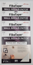 Lot of 4 Saint-Gob ADFOR FibaTape Self-Adhesive 4-in x 4-in Drywall Repair Patch - £8.66 GBP