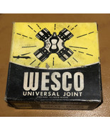Vtg Wesco Universal Joint 201-520 Quality Engineered Products New Old Stuck - $80.48 CAD