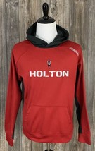 Holton Germany Men&#39;s Hoodie Sweatshirt Red Pullover Size Medium ~ X Grai... - £17.86 GBP