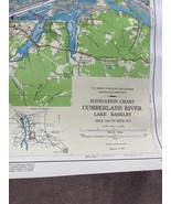 22x34 -1967 Navigational Chart Cumberland River Lake Barkley Mile 76-93.6 - £7.77 GBP