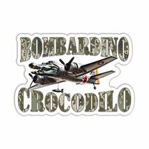 Bombardino Crocodilo, Sticker, Peel N&#39; Stick, Different Sizes - $55.29 MXN+