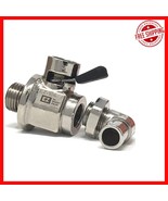 Quick-Connect 1.5-Inch Oil Change Valve with L-Hose Attachment - Easy Op... - $968.04 MXN