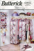 Butterick Sewing Pattern 6869 Closet Accessories - $8.79