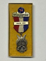 1961, Usarpac, U.S. Army Pacific, R API D Fire, Marksmanship Medal, Blackinton - £11.62 GBP