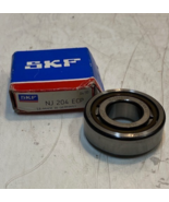 SKF NJ204ECP Single Row Cylindrical Roller Bearing 47mm OD 20mm Bore 14m... - $601.76 MXN