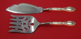 Victoria aka Florence by Frank Whiting Sterling Silver Fish Serving Set Custom - £106.15 GBP
