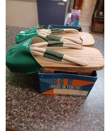 Japanese Traditional Wood  Sandal &amp; Extras Midcentury - $49.49