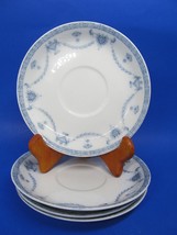 Johnson Brothers Villiers Set Of 4 Vintage 5 3/4&quot; Saucers Only  VGC Discontinued - £15.01 GBP