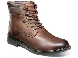 Men&#39;s Nunn Bush 1912 Plain Toe Boot Water-resistance Brown CH 85007-215 - £93.36 GBP