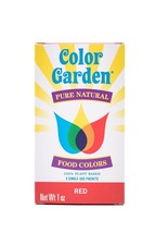 Color Garden Pure Natural Food Colors Red 5 (6 gram) single-use packets - $15.91