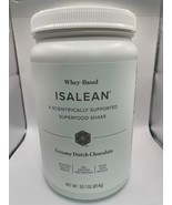 Pack of 2 Isagenix Isalean SuperFood Shake Creamy Dutch Chocolate Meal -Exp 8/24 - $94.99
