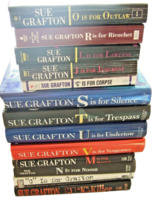 Lot Of 13 Sue Grafton &quot; Abc Murders&quot; Series Mysteries Crime - £21.63 GBP