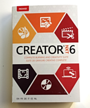 Roxio Creator NXT6 Multimedia Suite for Windows - Sealed Retail Box - DVD-ROM - $35.00