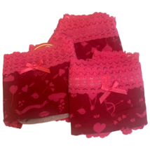 Splendies Love Valentine Cupid Arrow Cheeky Panties 4x Cotton Lot of 3 N... - $28.50