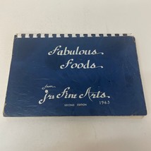 Fabulous Foods Cookbook Paperback Book from Jr. Fine Arts Second Edition 1963 - £12.69 GBP