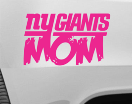 Giants Mom NY Pink Vinyl Car Truck Decal Window Sticker Football - £4.64 GBP