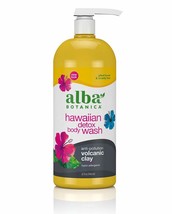 Alba Botanica Hawaiian Detox Body Wash- Anti-Pollution Volcanic Clay- 32 Fl Oz ( - £28.85 GBP