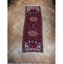 Pristine 3x10 Authentic Hand Knotted Tribal Runner PIX-23478 - £499.52 GBP