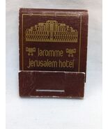 Leromme Jerusalem Hotel Matchbox With Safety Matches - €23,79 EUR