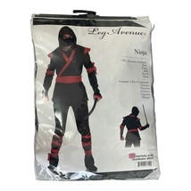 Leg Avenue Ninja Costume XL 5pc Set Shirt Pants Belt Hood Mask 85653 - $525.58 MXN