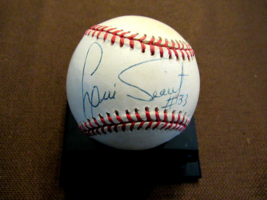 Luis Tiant # 33 Red Sox Yankees Pitcher Signed Auto Vtg Oal Gu&#39;ed Baseball Jsa - $118.79