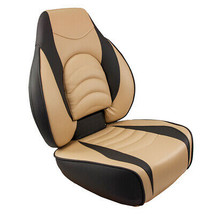 Springfield Fish Pro High Back Folding Seat - Charcoal/Tan - £229.77 GBP
