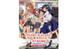 DVD Anime A Certain Scientific Railgun Series Season 1+2+3 (1-73 + OVA) English - $35.90