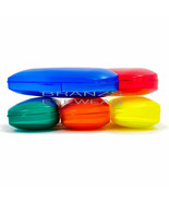 Glasses Case Hard Shell Plastic Eyeglasses Case Blue Yellow Orange Red C... - $8.86+