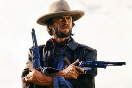 Clint Eastwood The Outlaw Josey Wales Iconic Pose With Two Guns 24X36 Poster - £23.97 GBP