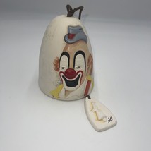 Clown Circus Sandstone Creations Anna pottery Wind Chime - $34.60