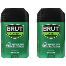 BRUT Deodorant Stick Classic Fragrance 2.25 oz (Pack of 2) - £15.97 GBP