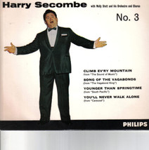 Harry Secombe Climb Every Mountain 45 Younger Than Springtime Never Walk Alone - $6.92