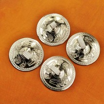 Luxury Belly Dance Silver ZILLS Set Finger Cymbals Brass 4 Pcs..NEW..TOP... - $15.35