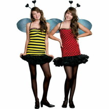 Dreamgirl Juniors Buggin Out 3-Pc Reversible Stretch Knit Dress Multicolor XS - £15.99 GBP