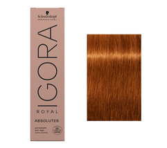 Schwarzkopf IGORA ROYAL Absolutes Hair Color, 7-70 Medium Blonde Copper Natural - £14.51 GBP