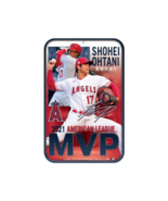 Shohei Ohtani Los Angeles Angels WinCraft 2021 AL MVP 11&#39;&#39; x 17&#39;&#39; Indoor... - £15.18 GBP