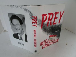 Prey By Michael Crichton 2002 Harper Collins Publishers Hc Book Dj - £5.41 GBP
