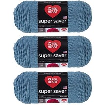 Red Heart E300-382 Red Heart Super Saver Yarn - Country Blue - £30.83 GBP