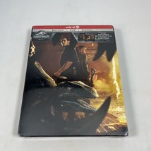 Jurassic World Fallen Kingdom Blu-Ray + DVD + Digital + 28 PAGE GALLERY ... - $8.48
