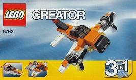Instruction Book Only For LEGO CREATOR Mini Plane 5762 - $6.50