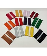 Men&#39;s Wallet Genuine Stingray Leather Bifold US Style White Thorn Stripe... - £61.32 GBP+