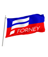 Forney, Texas Flag,Size -3x5Ft / 90x150cm, Garden flags - $40.41 CAD