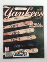 VTG Yankees Magazine May 5 1988 Rickey Henderson, Jack Clark, Elston Howard - £11.17 GBP